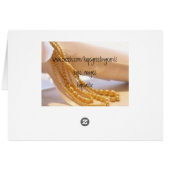 Carte cadeau mariage (Dos Horizontal)