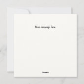 Carte cadeau Mariage Shaadi Mubarak personnalisée (Dos)