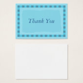 Carte cadeau, Merci (Devant & derrière)