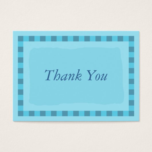 Carte cadeau, Merci (Devant)