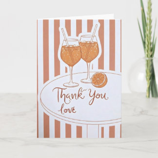 Carte Cadeau mignon pour amateur de vin Merci Amour Demo