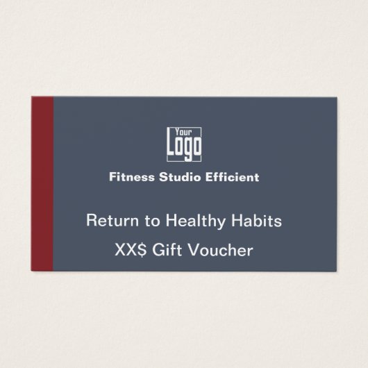 Carte cadeau mini Adaptable Gym Promo (Devant)