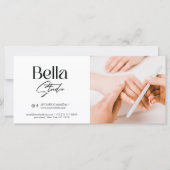 Carte cadeau moderne Nail Tech Beauté Salon (Devant)