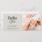 Carte cadeau moderne Nail Tech Beauté Salon (Devant)