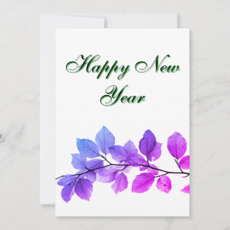 Carte cadeau Nouvel An avec un design incroyable