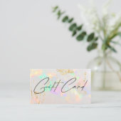 carte cadeau opale blanche (Debout devant)