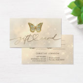 carte cadeau papillon (Bureau)