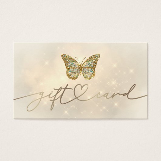 carte cadeau papillon (Devant)