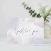 Carte cadeau Pastel Liquid Watercolor Enk Certific (Debout devant)