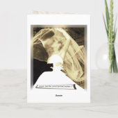 Carte cadeau personnalisée pour la douche de maria (Dos)