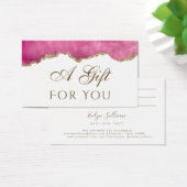 Carte cadeau Pink Agate (Bureau)