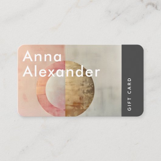 Carte cadeau Pink Serenity Design 7 (Devant)