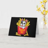 Carte Cadeau pour chien | Frenchie Fries (Fleur jaune)