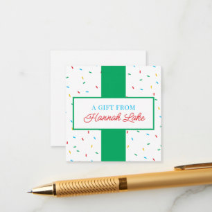 Carte cadeau pour enfants Rainbow Sprinkel