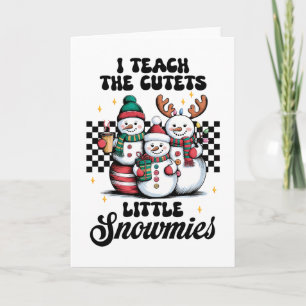 Carte Cadeau pour Enseignant J'Enseigne aux Plus Migno