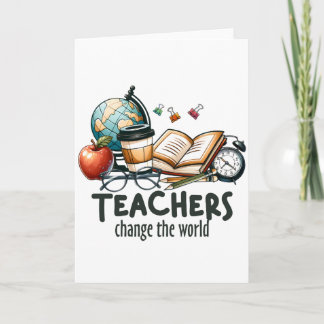 Carte Cadeau pour Enseignant | Les Enseignants Changent 