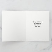 Carte cadeau pour fille bébé (Intérieur)