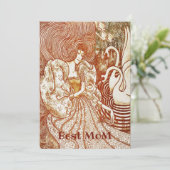 Carte cadeau pour la fête des mères / Meilleure ma (Debout devant)