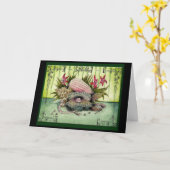 Carte cadeau pour les 30 ans de mariage de perle (Fleur jaune)