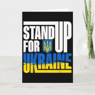 Carte Cadeau pour partisan de Stand Up For Ukraine