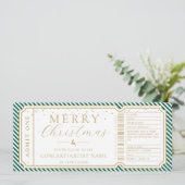 Carte cadeau pour un concert Emerald Stripe (Debout devant)