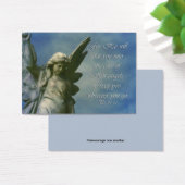 carte cadeau Ps 91:11 Ange encouragement (Bureau)