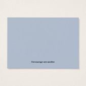 carte cadeau Ps 91:11 Ange encouragement (Dos)