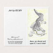 Carte cadeau quotidien (Outside Unfolded)