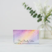 Carte cadeau Rainbow Holographic Parties scintilla (Debout devant)