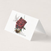 Carte cadeau Red Rose Dove Love (Front)