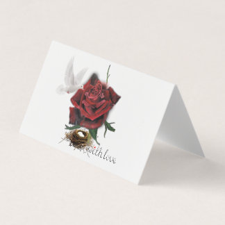 Carte cadeau Red Rose Dove Love