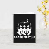 Carte Cadeau Rencontre Snowboard - Snowboard Holiday Ski (Fleur jaune)