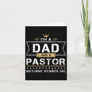 Carte Cadeau Rien Ne Me Fait Peur Pasteur Amp