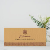 Carte Cadeau Rose mexicain d'or (Debout devant)