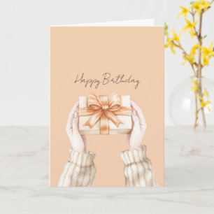 Carte Cadeau Ruban Arc Bow Anniversaire
