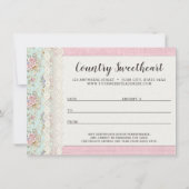 Carte cadeau Shabby Chic Floral Boutique (Dos)