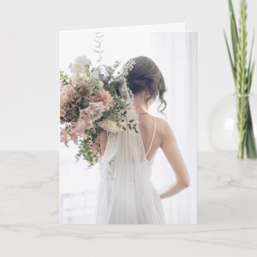 Carte cadeau Shabby Chic Modern Wedding shower (Devant)
