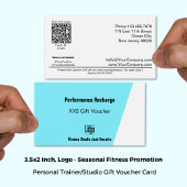 Carte cadeau simple et adaptable Athlete Promo