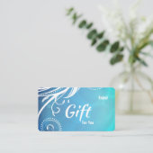 Carte cadeau Spa Boho Ocean Salon (Debout devant)