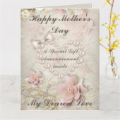 Carte Cadeau spécial pour la Fête des Mères (Acheter un  (Fleur jaune)