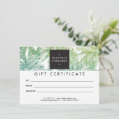 Carte Cadeau Tropical Green/Aqua Parties scintilla (Debout devant)