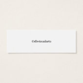 Carte cadeau visage père Noël (Dos)