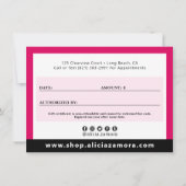 Carte cadeau Viva Modern Magenta (Dos)