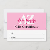 Carte cadeau Viva Modern Magenta (Devant)