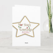 Carte Cadeaux d'anniversaire (Dos)