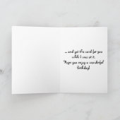 Carte Cadeaux d'anniversaire (Intérieur)