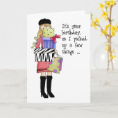Carte Cadeaux d'anniversaire (Fleur jaune)