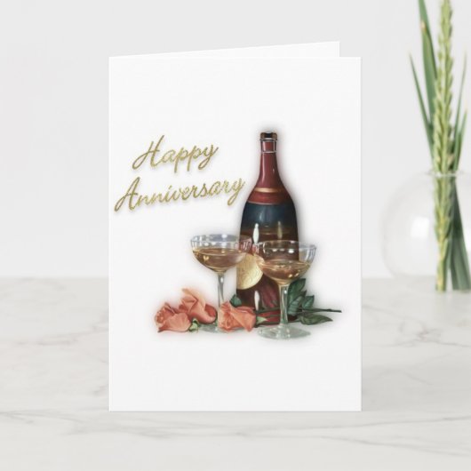 Carte Cadeaux d'anniversaire de mariage (Devant)