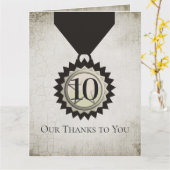 Carte Cadeaux d'anniversaire des employés de pierre d'âg (Fleur jaune)