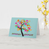 Carte Cadeaux d'assistant de médecin (Fleur jaune)